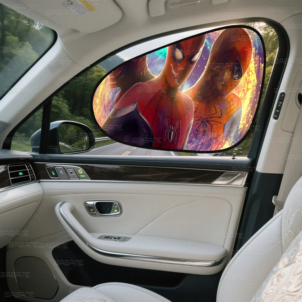 Pare Soleil les Trois Spiderman